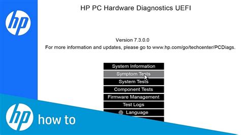 hp hard drive diagnostic test|hp uefi diagnostic tool download.